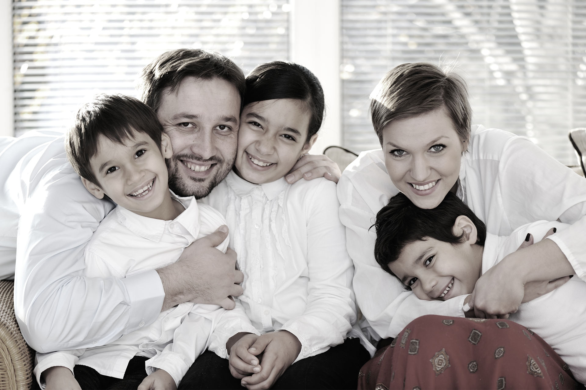 Image of a family of patients